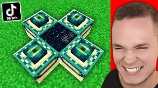 Ich TESTE 100% ECHTE TIK TOKS in Minecraft 😱