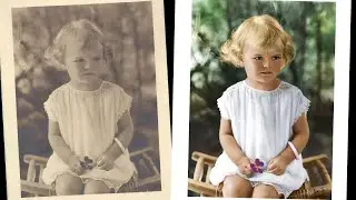 Timelapse - Colorização de foto antiga 