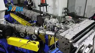 Jwell PC fyling wing hollow sheet extrusion line .