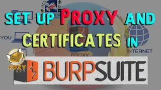 How to easily set up proxy and install certificates for BurpSuite || FoxyProxy || 2020 ||