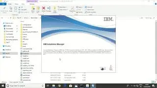 Installation of IBM Installation Manager on Windows - Session 1