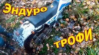 Переплут Трофи 2013. Энудро покатушки на Lifan 200 GY-5 в лесу.