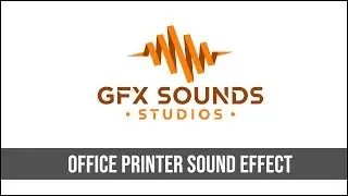 Office Printer Sound Effect