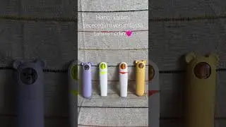 Hangi kalemi seçeceğimi yorumlarda tahmin edin🩷 Kimler doğru bildi?
