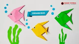 Origami Fish - Cara Membuat Origami Ikan