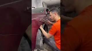 Repairing a Chevrolet spoiler without affecting the paint