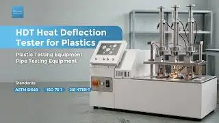 HDT Heat Deflection Tester for Plastics - QualiHDT300 | Qualitest USA