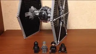Лего 9492 "TIE fighter" "СИД истребитель" обзор.