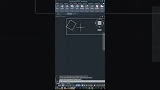 AutoCAD rotate with reference point  command