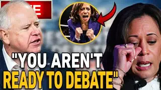 Kamala Harris Has A MELTDOWN & REFUSES ALL DEBATES After Tim Walz Said She ISN'T READY