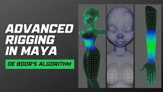 [TRAILER] Advanced Rigging with De Boor's Algorithm in Maya
