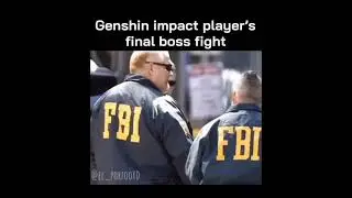 Genshin impact player's final boss fight