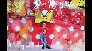 Inside The NEW POP UP DISNEY museum!! A Mickey Celebration!