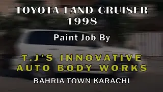 Toyota Land Cruiser 1998 Paint Job