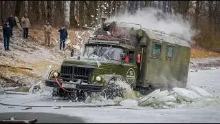 RISKED HIS LIFE and WENT UNDER THE ICE. ALL NIVAs vs. ZIL 131 OFF-ROAD