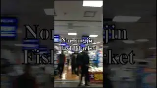 Noryangjin Fish Market #travel #food #korea #asia #travelvlog