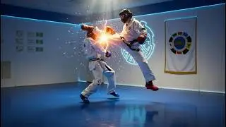 Taekwondo Sparring Session (Ginger Ninja Trickster)
