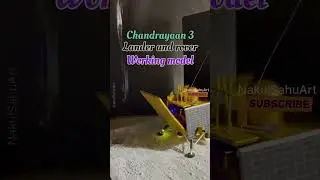 Science working model Chandrayaan-3 Lander- Rover 