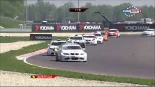ETCC 2013. Round 2.Slovakia Ring, Slovakia. Race 1