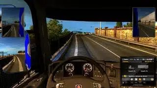 Как включить свободную камеру в EURO TRUCK SIMULATOR 2