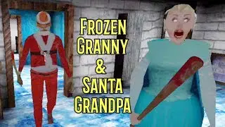 Frozen Granny And Santa Grandpa | V+ Games