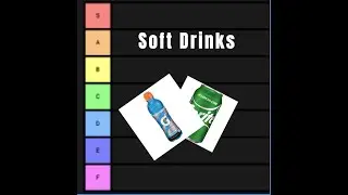 MAKING a Soft Drinks TIER LIST