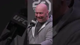 Dana White tells the press some Ngannou facts #shorts