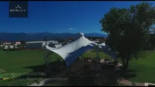 Комплексная застройка шатрами RoyalTent в городе Сочи