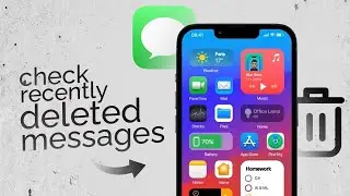 How to Check Recently Deleted Messages on iPhone (tutorial)