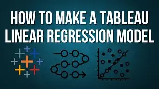 How to Create Linear Regression Model in Tableau | Tableau Tutorial for Beginners to Superb