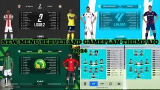 PES 2017 NEW MENU SERVER AND GAMEPLAN THEME V2 AIO 2024