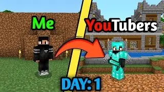 How Average YouTubers Play Minecraft (Bangla) || Survival Part: 1 || #MrRatulPlayz