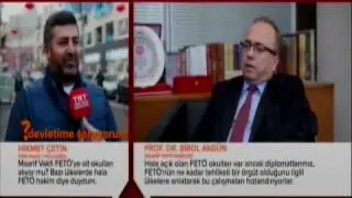 Türkiye Maarif Vakfı Başkanı Prof.  Dr.  Birol Akgün TRT Haber'de