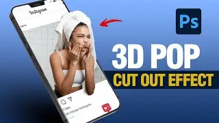3D Pop Out Effect for Instagram in Photoshop Tutorial