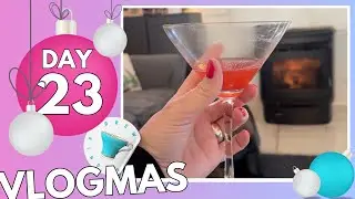 tea advents, Jeanette, and Gary - day 23 vlogmas