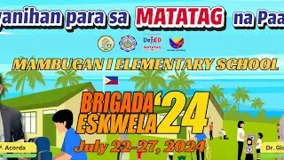 MBES 1 Brigada Eskwela Closing Program 2024