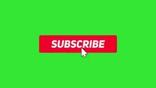 Top 10 YouTube subscribe button and Bell Icon Animation Green Screen | No Copyright - 
