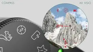 Swarovski Optik Binocolo AX Visio 10X32 con riconoscimento di 9000 specie animali