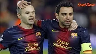 Iniesta y Xavi · FC Barcelona