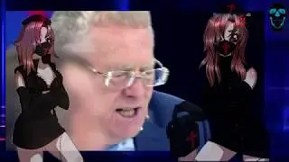 Жириновский и медсёстры в чёрном