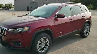 2021 JEEP CHEROKEE LATITUDE LUX 80TH ANNIVERSARY RED VELVET WALK AROUND REVIEW FIRST LOOK 21J3 SOLD!