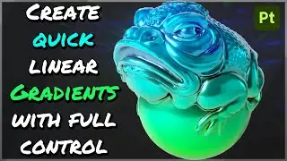 Create QUICK & EASY Gradients in 3D Substance Painter with full control!