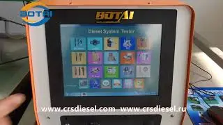 12PSB diesel fuel injection pump test bench+CRS390 simulator to test VP44 pump