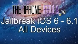 Jailbreak iOS 6 - 6.1 Untethered All Devices | TheiPhoneFella