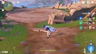 забавный баг Genshin Impact