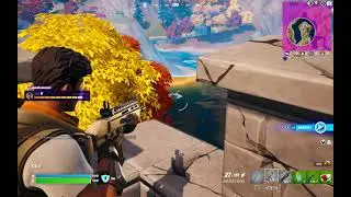 New Fortnite player takes the lobby apart!!!