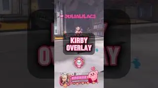 ETSY IN BIO ⭐️ | Cute Kirby Overwatch Overlay | Overlay for Twitch and Video edits! 