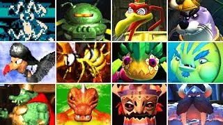 Donkey Kong Country Series - All Bosses (No Damage) [1994 - 2024]