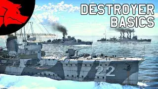 How To Control Destroyers [War Thunder Naval Forces]