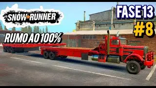 LIVE DE SNOWRUNNER na FASE 13: Continuando os trabalhos, Parte:8 - PS5